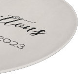 Planche À Découper Agritourisme Magnolia Personnalisé Année Créée (Coin)