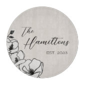 Planche À Découper Agritourisme Magnolia Personnalisé Année Créée (Devant)