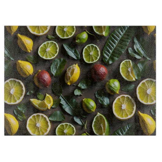 Planche À Découper agrre tropical (Devant)