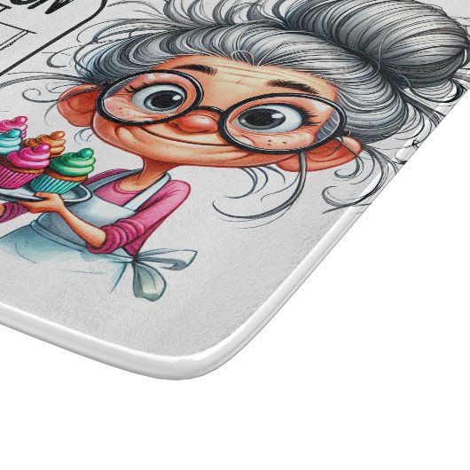 Planche À Découper Aide-mémoire de cuisine sarcastique Graphique (Coin)