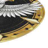 Planche À Découper Aigle Abstrait Déployant Ses Ailes (Coin)