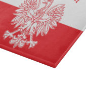 Planche À Découper Aigle blanc texan polonais (Coin)
