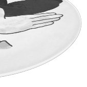 Planche À Découper Aigle de silhouette (Coin)