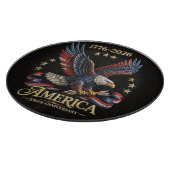 Planche À Découper Aigle du 250e anniversaire américain (Coin)