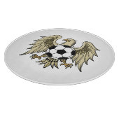 Planche À Découper Aigle du blason d'héritage allemand (Coin)