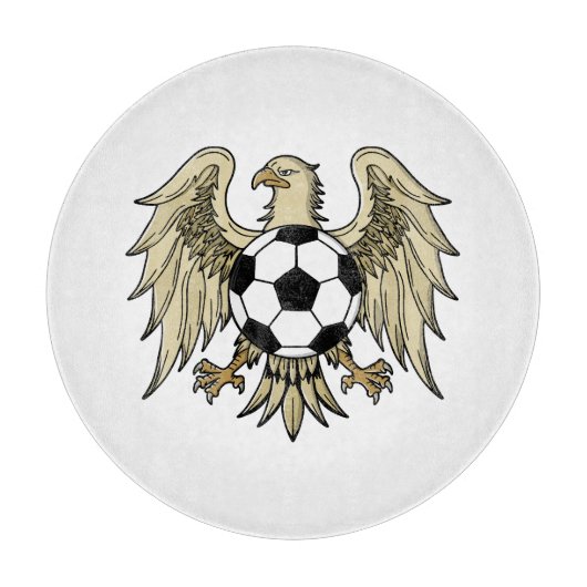 Planche À Découper Aigle du blason d'héritage allemand (Devant)