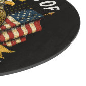 Planche À Découper Aigle royal 250 ans de liberté (Coin)