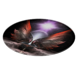 Planche À Découper Ailes De L'Anthropolis HC rond Panneau De Découpe 