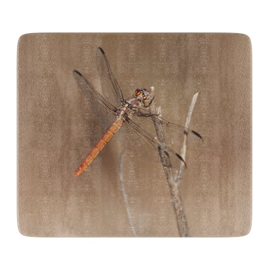 Planche À Découper Ailes de libellules d'or (Devant)