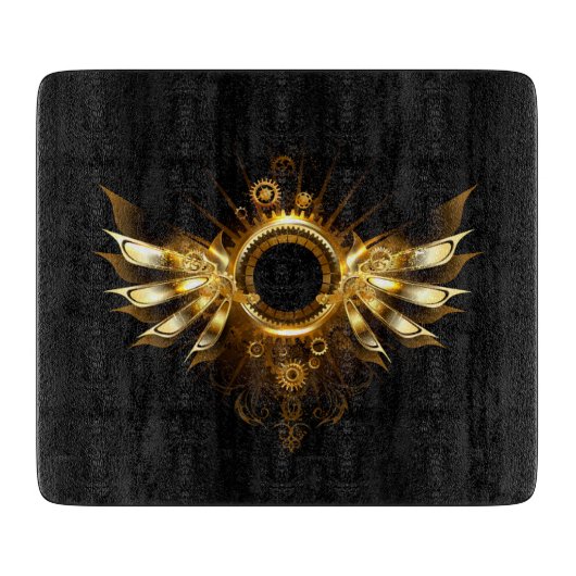 Planche À Découper Ailes de Steampunk (Devant)