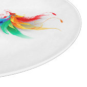 Planche À Découper Ailes fluffy arc-en-ciel (Coin)