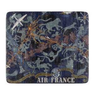 Planche À Découper Air France : Ciel tous de les de dans de De nuit