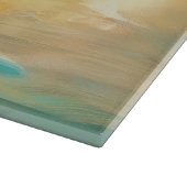 Planche À Découper Airedale Beach Surf Peinture (Coin)