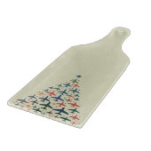 Planche À Découper Airplane Christmas Tree Retro Pilot Flying Flight (Coin)