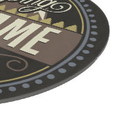 Planche À Découper AJOUT Personnalisé Family Camp Trip Camping Réunio (Coin)