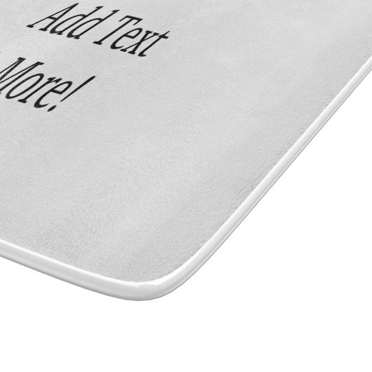 Planche À Découper Ajouter du texte et plus ! Customisez votre propre (Coin)