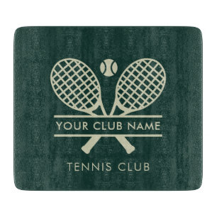 Planche À Découper Ajouter Votre Club De Tennis Nom Team Camp Custom