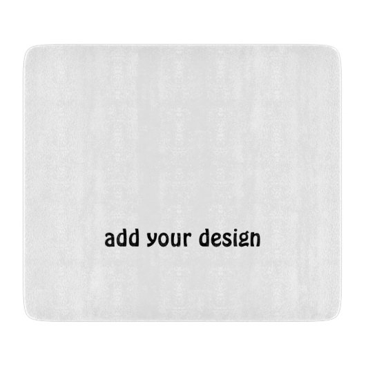 Planche À Découper ajouter votre conception (Devant)