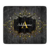 Planche À Découper Ajouter votre nom et votre initiale (Devant)