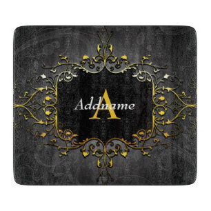 Planche À Découper Ajouter votre nom et votre initiale