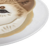 Planche À Découper Akita Chien Inspiré 3D (Coin)