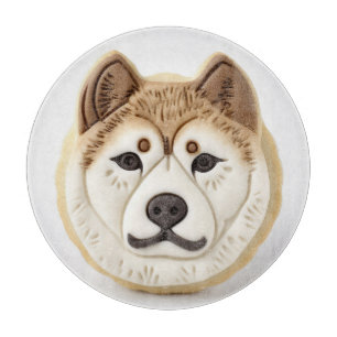 Planche À Découper Akita Chien Inspiré 3D