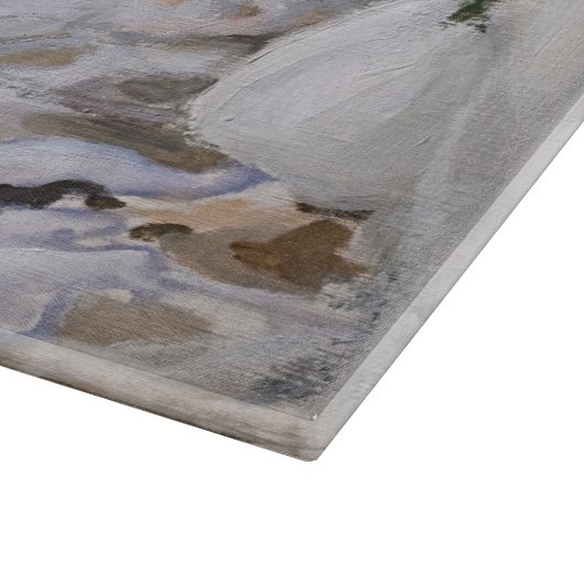 Planche À Découper Akseli Gallen-Kallela - Forêt en hiver (Coin)