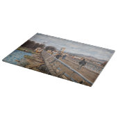 Planche À Découper Alfred Sisley - Footbridge à Argenteuil (Coin)