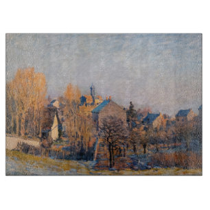 Planche À Découper Alfred Sisley - Frosty Morning à Louveciennes