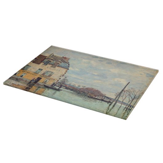 Planche À Découper Alfred Sisley - Inondation à Port-Marly 1872 (Coin)