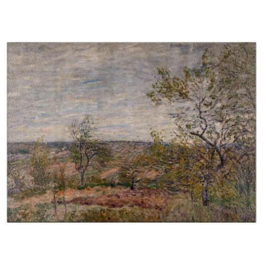 Planche À Découper Alfred Sisley - Jour de vent à Veneux (Devant)