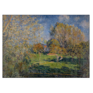 Planche À Découper Alfred Sisley - Le Jardin de Hoschede, Montgeron