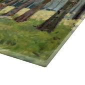 Planche À Découper Alfred Sisley - Repos au bord du ruisseau (Coin)