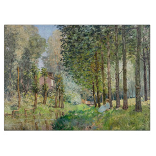 Planche À Découper Alfred Sisley - Reposez le long du ruisseau