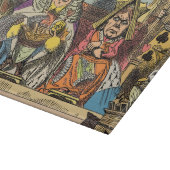 Planche À Découper Alice à Wonderland Cheshire Cat Characters (Coin)