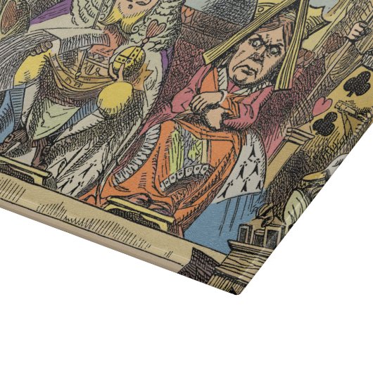 Planche À Découper Alice à Wonderland Cheshire Cat Characters (Coin)