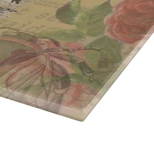 Planche À Découper Alice au pays des merveilles Flamant rose classiqu (Coin)