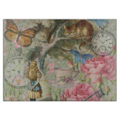 Planche À Découper Alice Cheshire Chat Wonderland Tree Garden (Devant)
