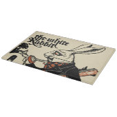 Planche À Découper Alice Lapin Blanc Classique Wonderland (Coin)