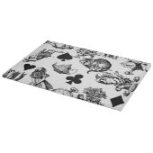 Planche À Découper Alice Lapin Blanc Wonderland Classique (Coin)
