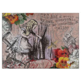 Planche À Découper Alice rideau absurde merveilleuse (Devant)