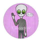 Planche À Découper Alien courtois Thunder_Cove (Devant)