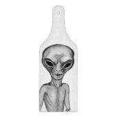 Planche À Découper Alien gris (Devant)