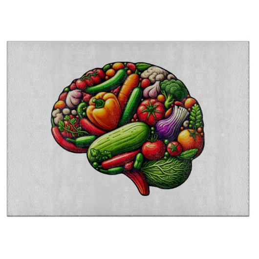 Planche À Découper Alimentation du cerveau (Devant)