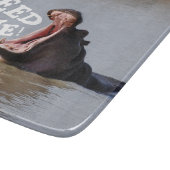 Planche À Découper Alimentez-moi ! Hippopotame (Coin)