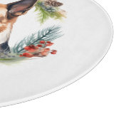 Planche À Découper Allemand Berger Noël Wreath Festive Pup (Coin)