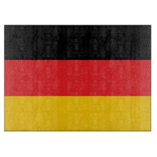 Planche à découper allemande de drapeau