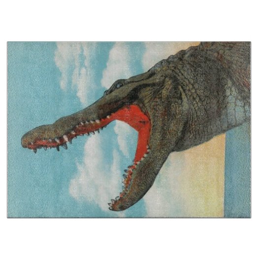 Planche à découper Alligator Chomp 15"x11" (Devant)