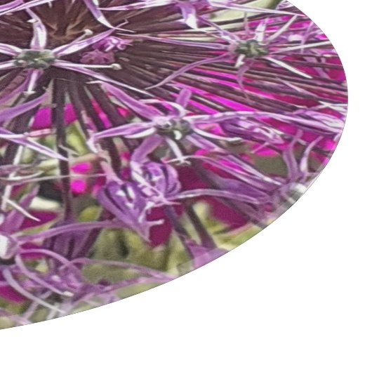 Planche À Découper Allium & Fleurs d'été (Coin)