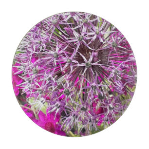 Planche À Découper Allium & Fleurs d'été